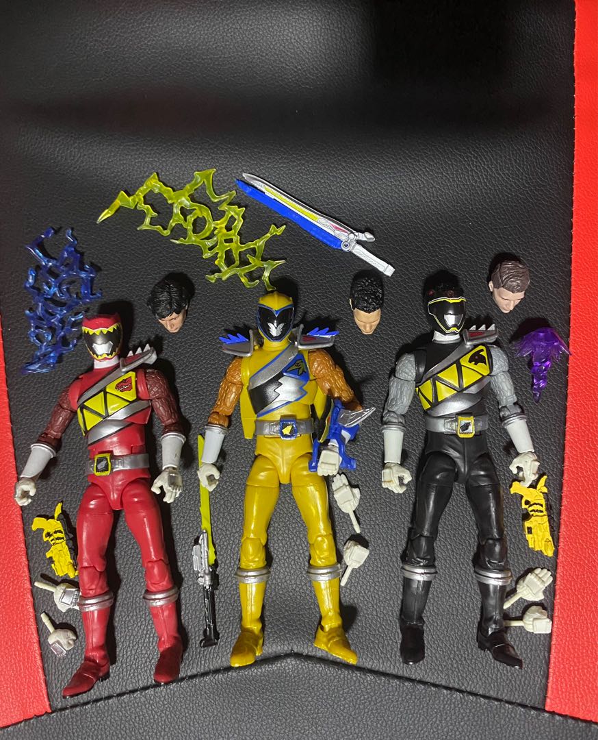 Power Rangers Lightning Collection Art Series Box. Dino Charge