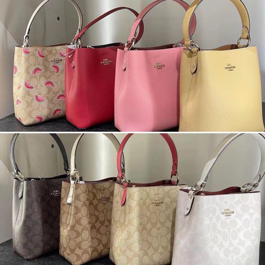 (Preorder & fixed ) Coach bucket bag. L size, Women's Fashion, Bags