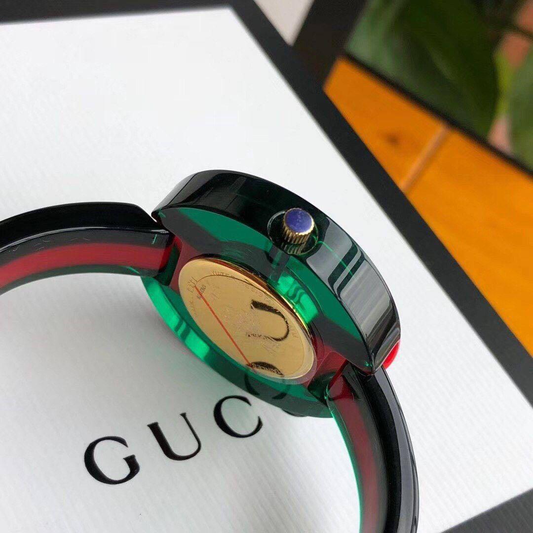 PREORDER ORIGINAL GUCCI VINTAGE WEB RESIN BRACELET LADIES