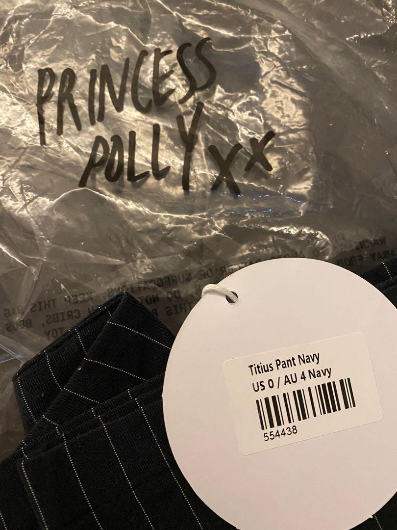 Princess Polly Titius Pants Pinstripe 