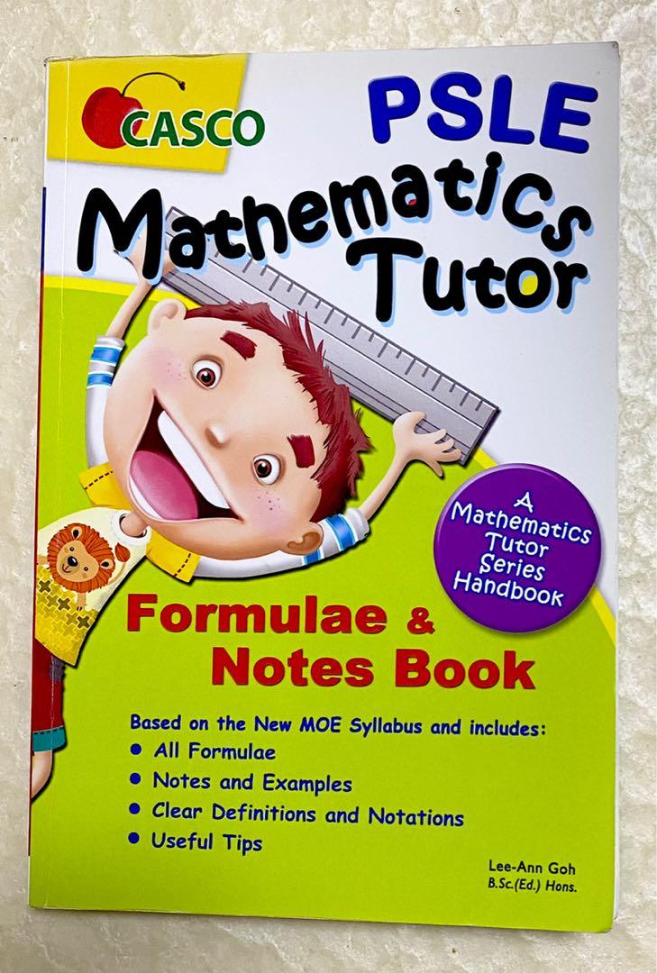 Psle Math Notes PSLE Math Formulae & Notes Book, Hobbies & Toys, Books & Magazines ...