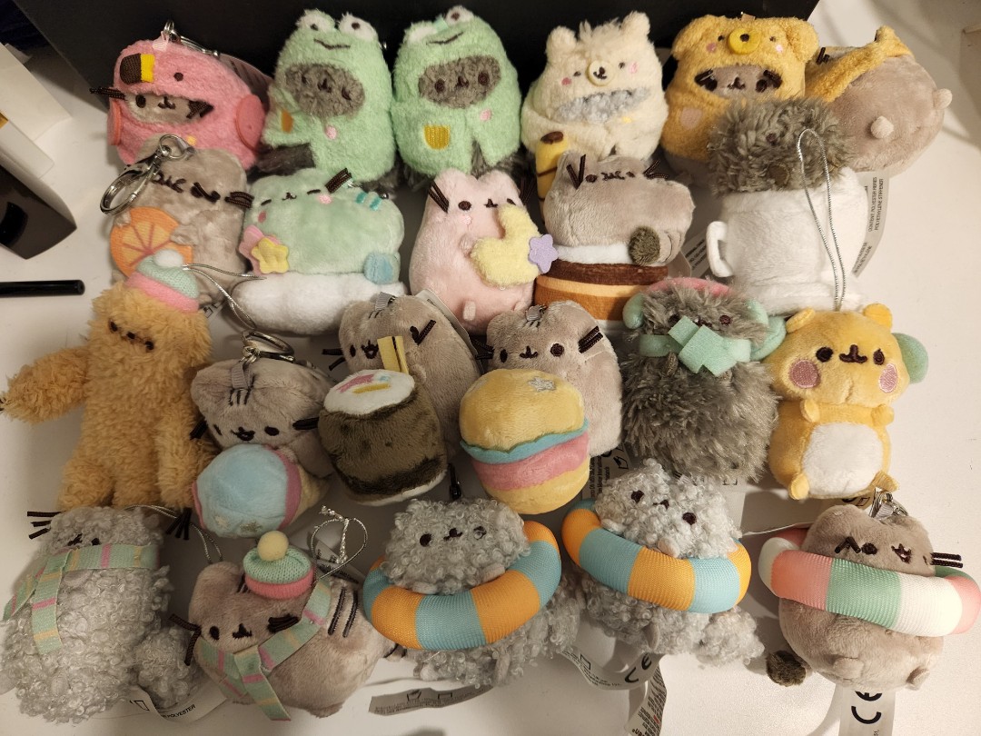 Pusheen Blind Box Plush Keychains Hobbies Toys Toys Games on
