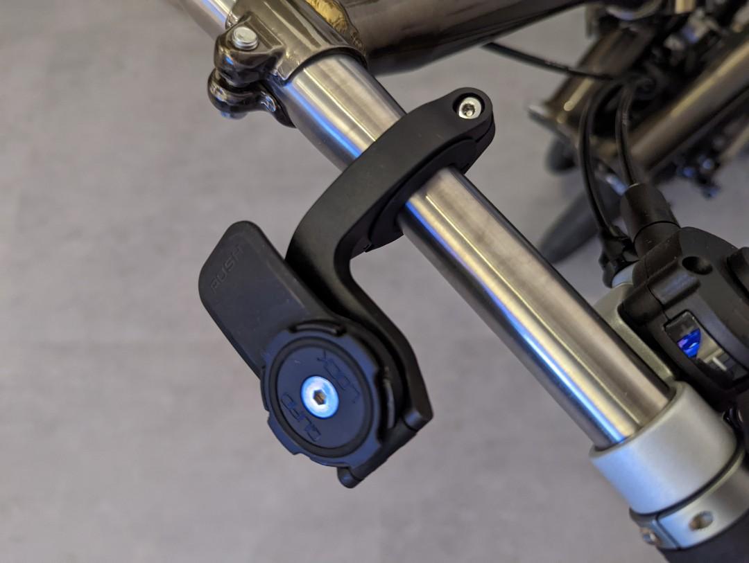 Quad lock out front mount for Brompton, Sports Equipment, Bicycles