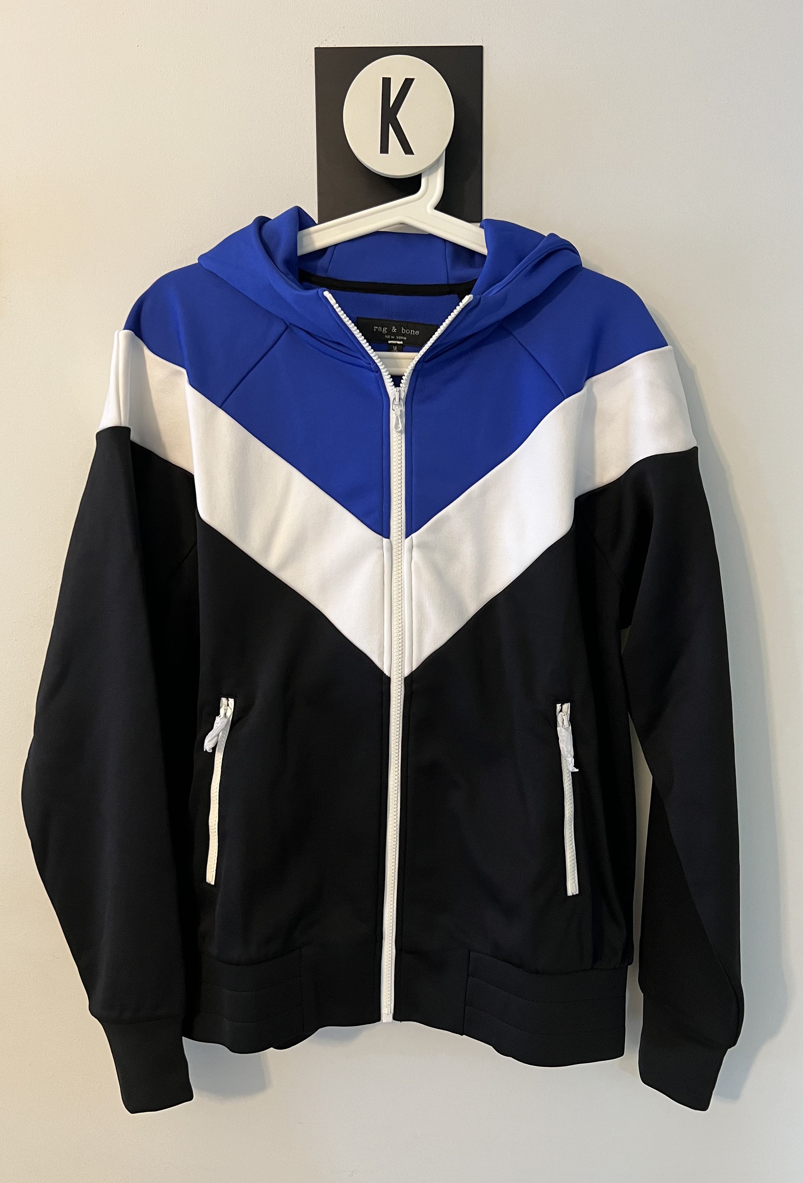 Rag and outlet bone colorblock hoodie