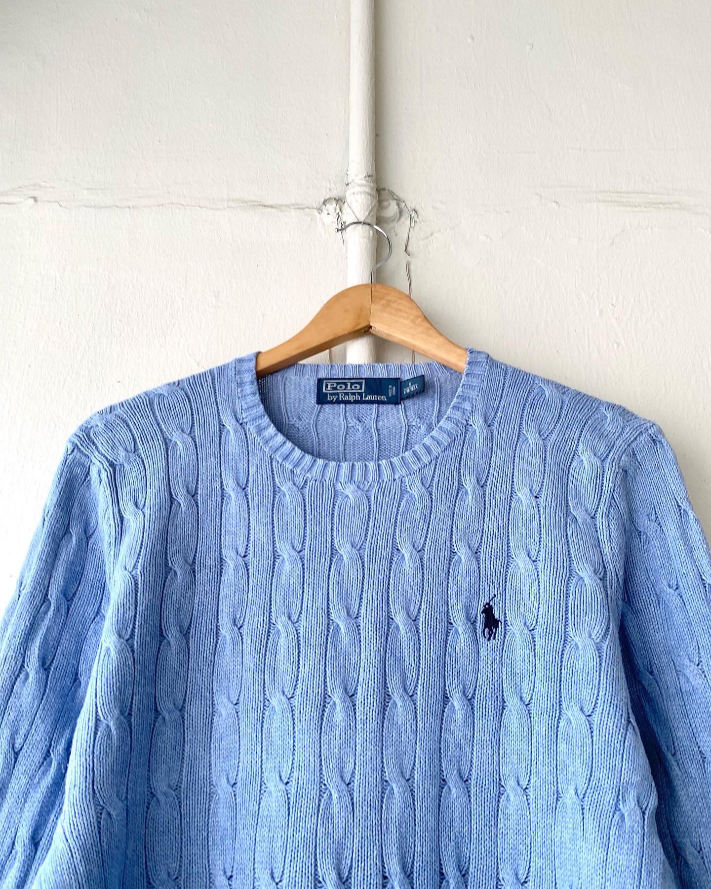 Ralph lauren baby online cable knit sweater