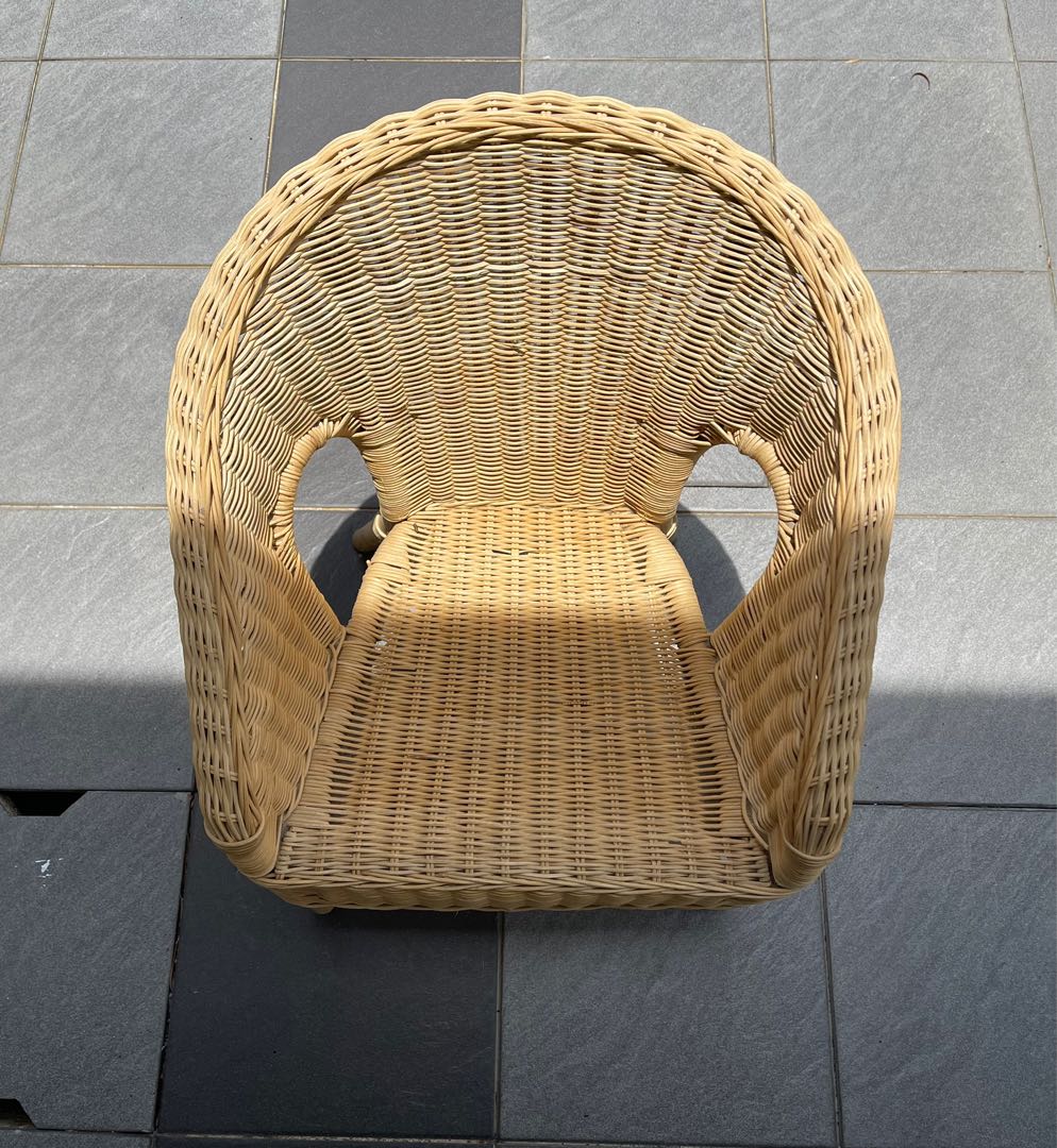 Rattan chair for children, Babies & Kids, Baby Nursery & Kids Furniture ...