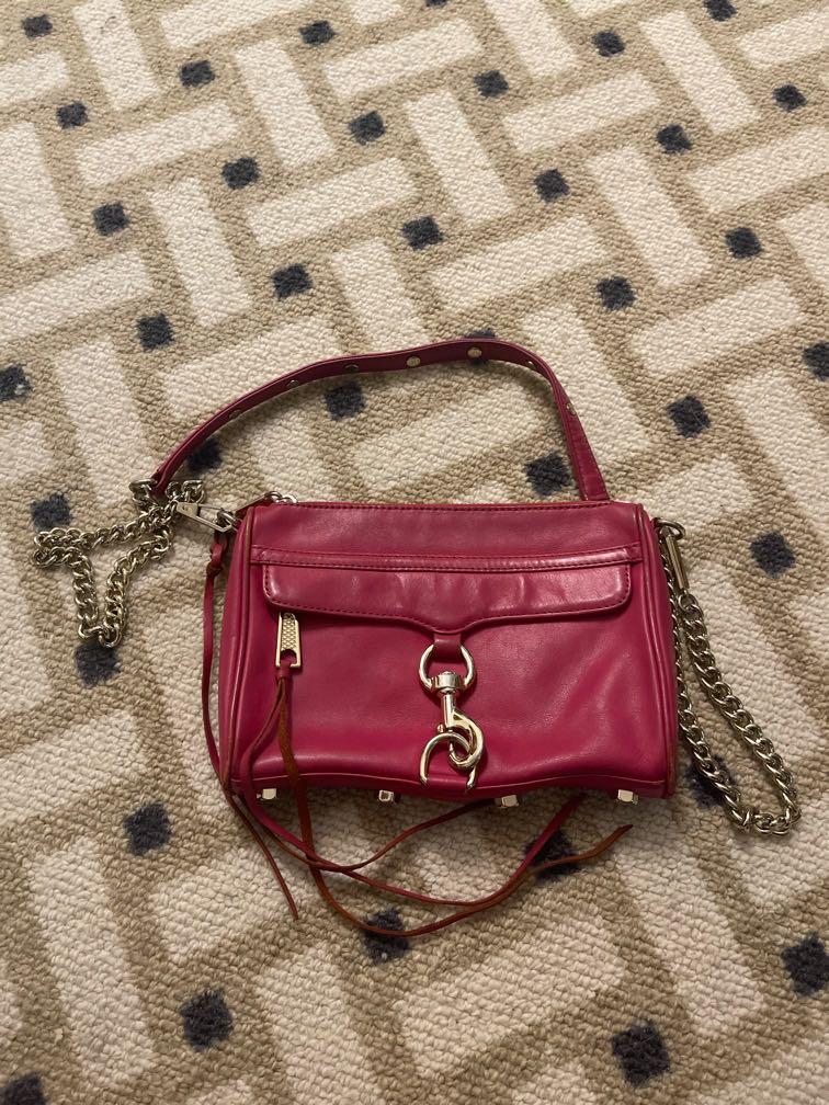 Rebecca minkoff red bag outlet