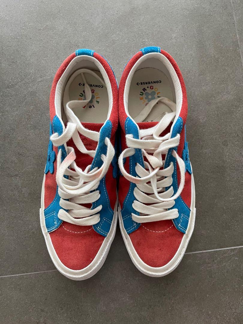 Red and blue le fleurs on sale