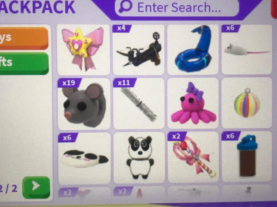 Roblox adopt me old toys, Video Gaming, Gaming Accessories, InGame