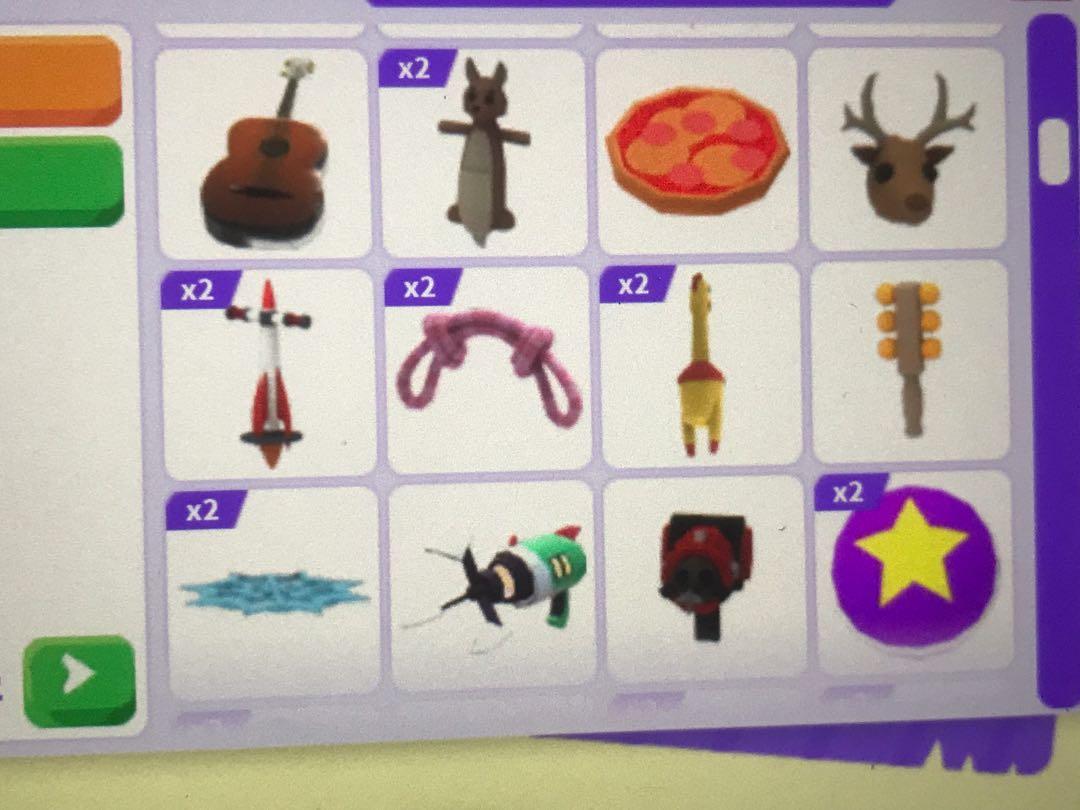 Roblox adopt me old toys, Video Gaming, Gaming Accessories, InGame