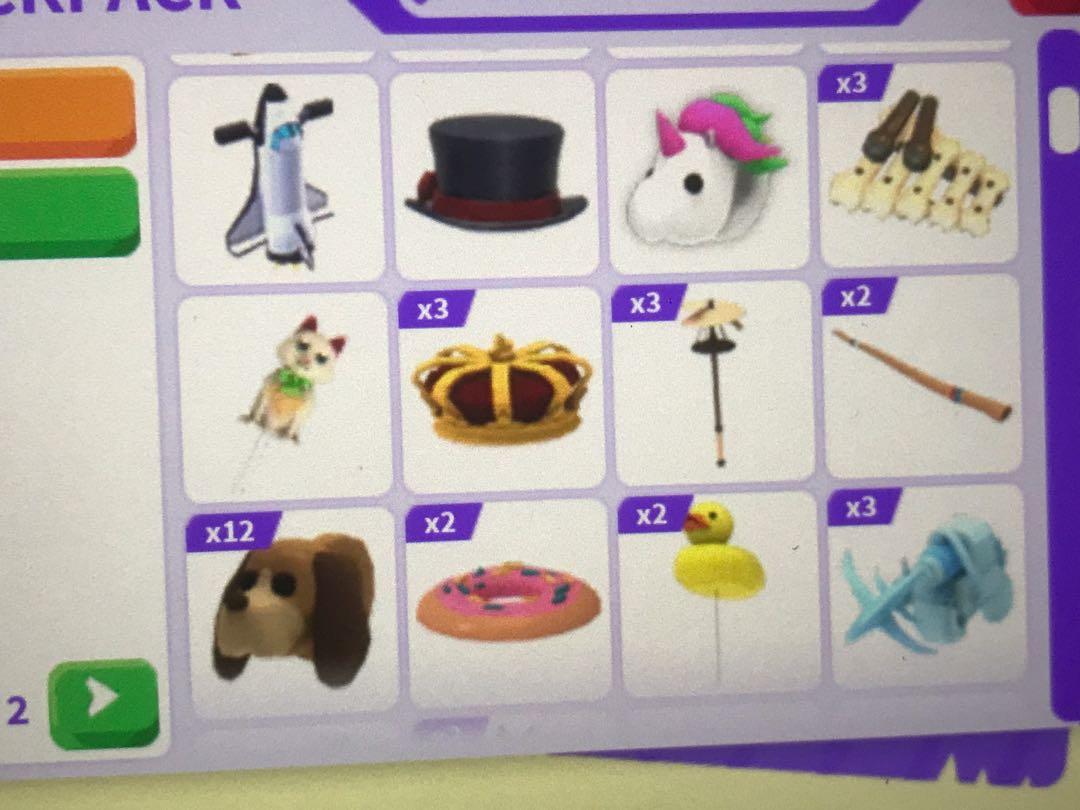 Roblox adopt me old toys, Video Gaming, Gaming Accessories, InGame