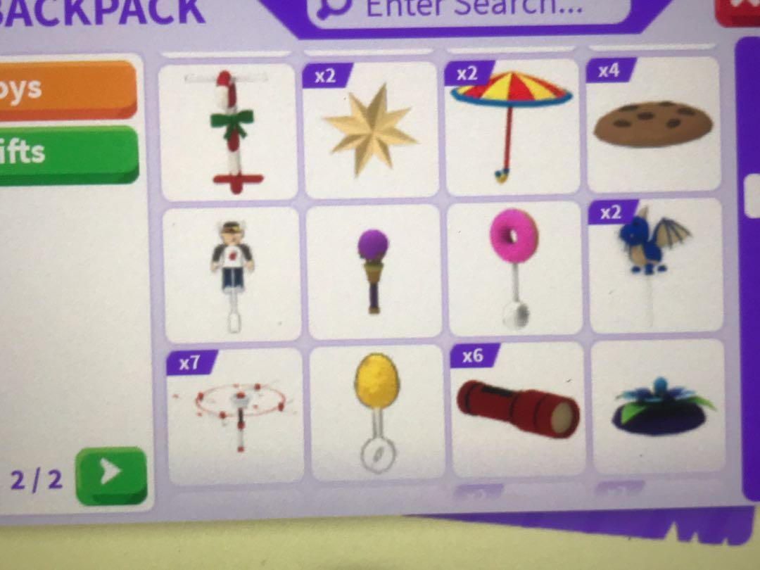 Roblox adopt me old toys, Video Gaming, Gaming Accessories, InGame