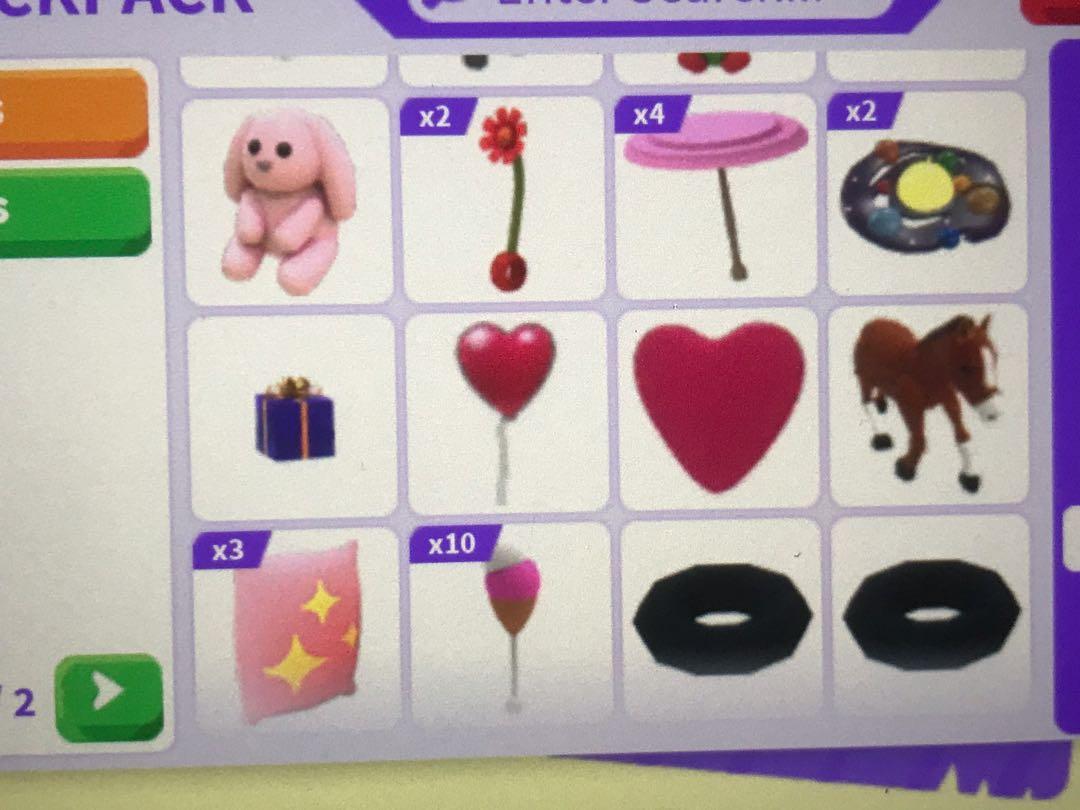 Roblox adopt me old toys, Video Gaming, Gaming Accessories, InGame