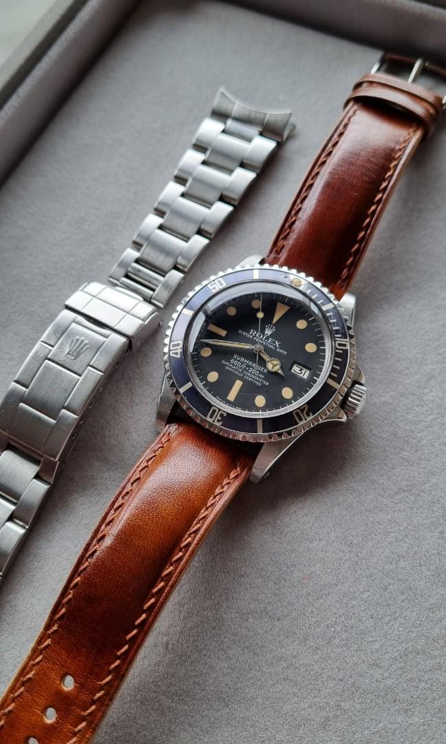 Rolex 1680 Submariner vintage. Nice patina and faded bezel insert