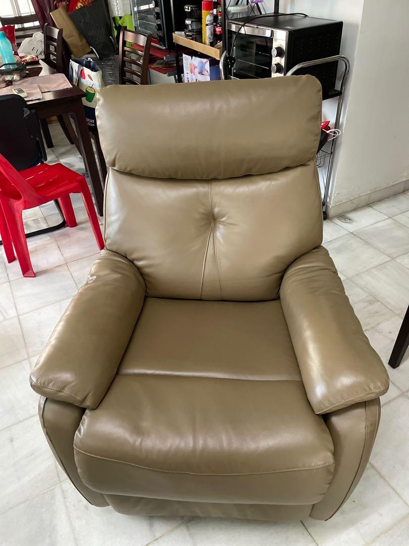 Rozel recliner Full Leather
