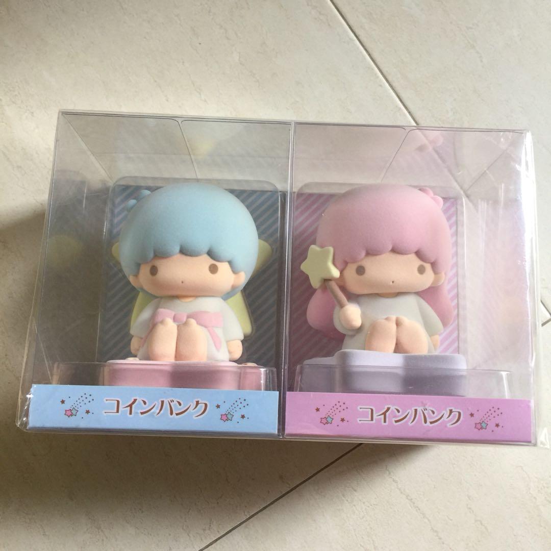 Sanrio twin stars kiki lala velvet suede coin bank, Hobbies & Toys,  Memorabilia & Collectibles, Fan Merchandise on Carousell