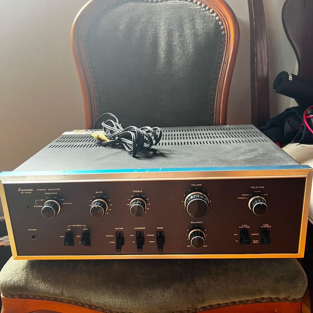 Sansui AU-6500 Amplifier Speaker, Audio, Soundbars, Speakers
