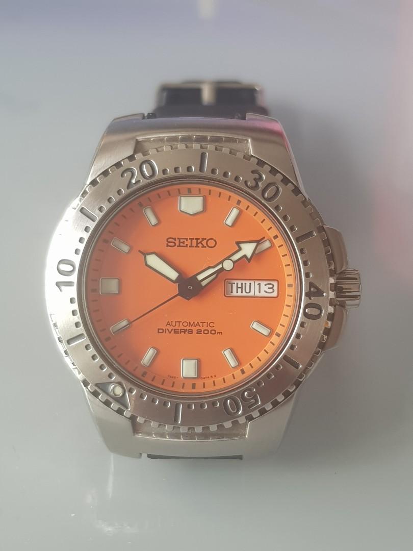 SEIKO Diver Auto Automatic orange