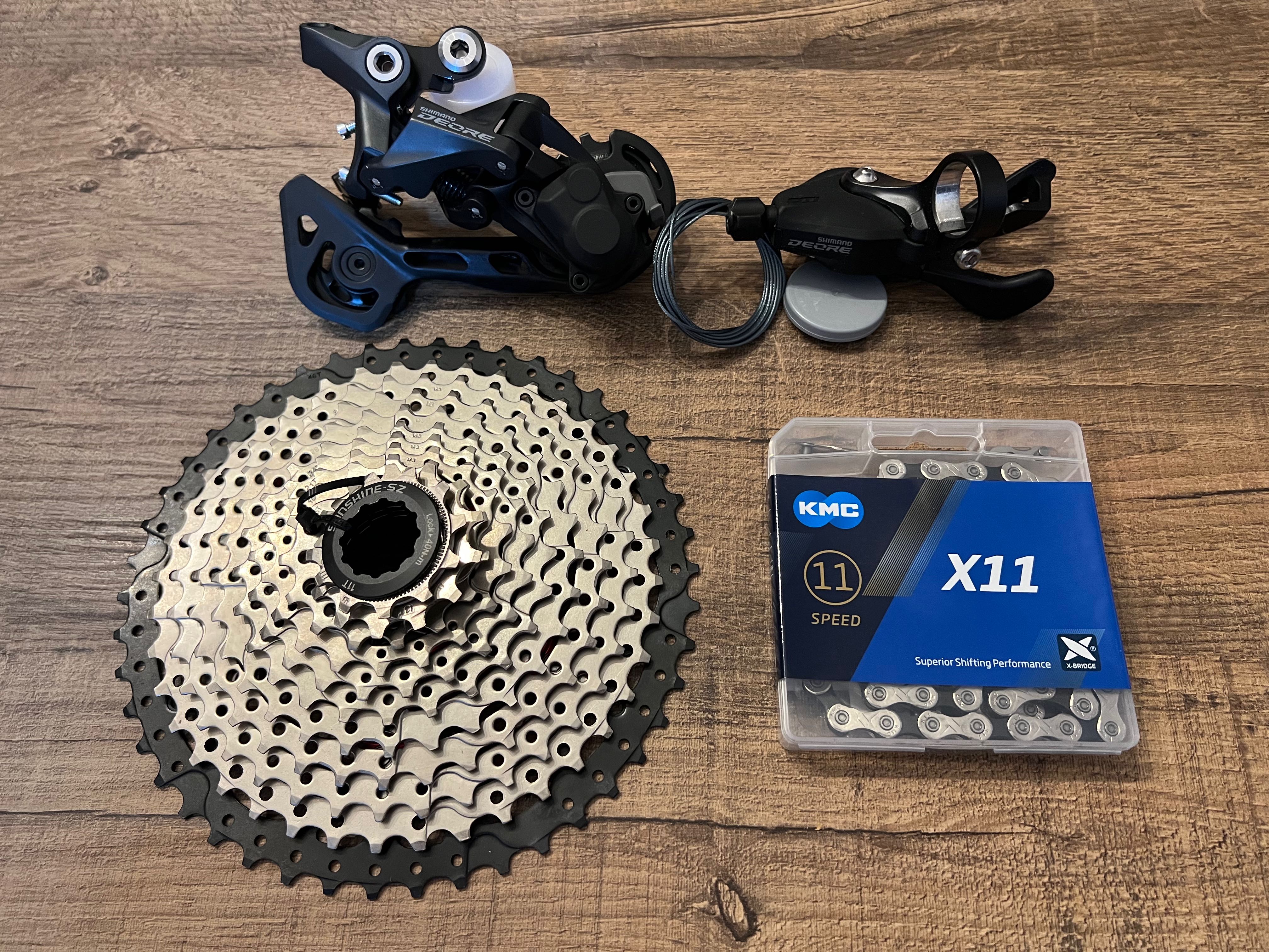 Shimano M5120 11 speed groupset, Sports Equipment, Bicycles & Parts ...
