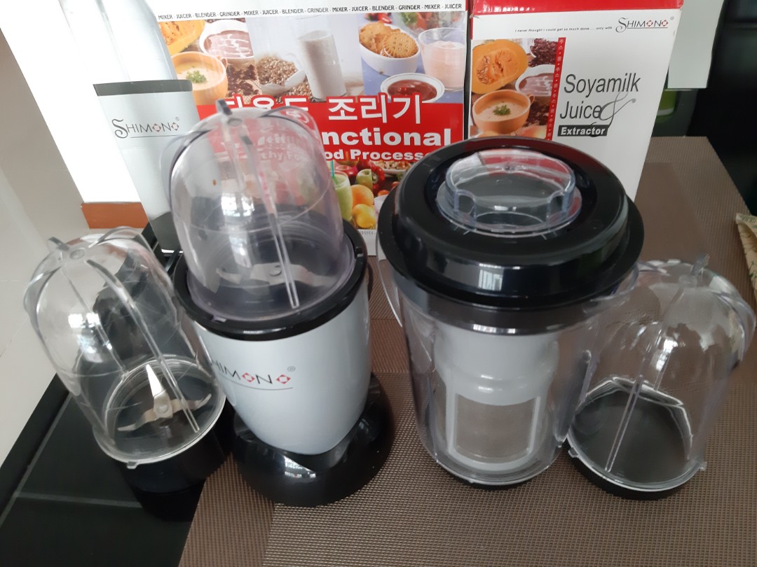 Shimono food processor, juice extractor, TV & Home Appliances, Kitchen Appliances, Juicers