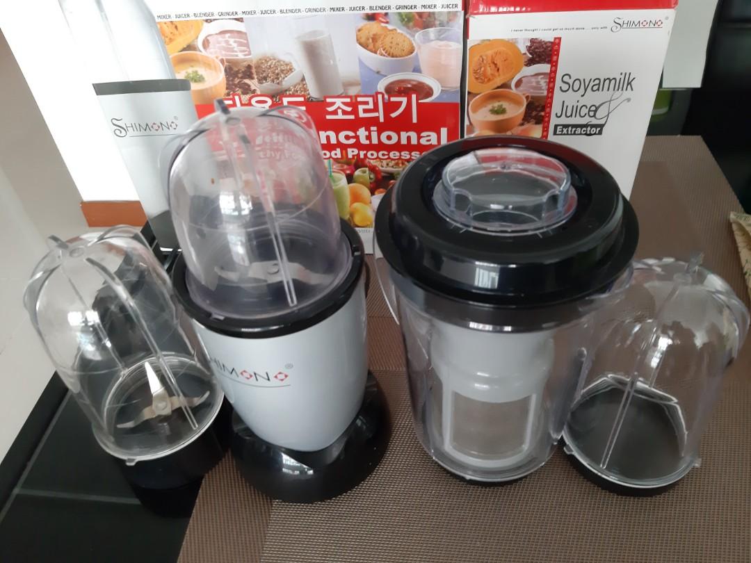 Shimono food processor, juice extractor, TV & Home Appliances, Kitchen Appliances, Juicers