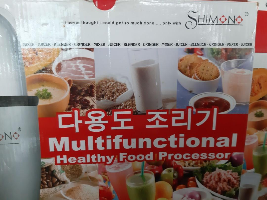Shimono food processor, juice extractor, TV & Home Appliances, Kitchen Appliances, Juicers