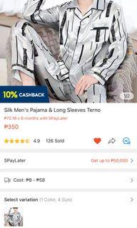 Silk pajama