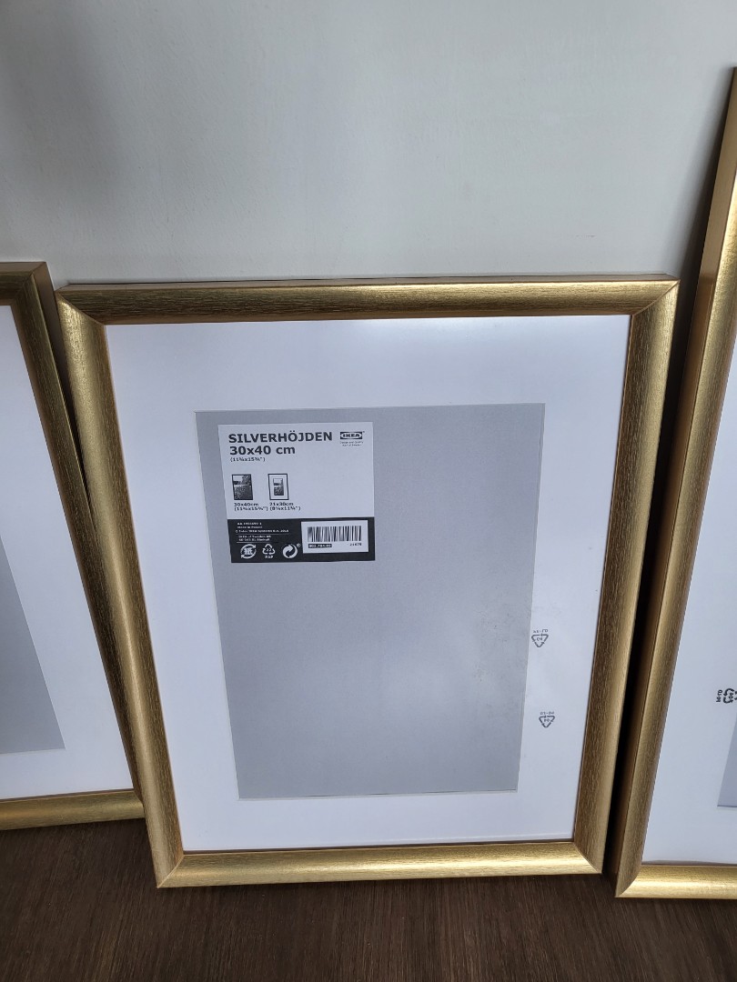 Silverhojden ikea frames for sale, Furniture & Home Living, Home Decor