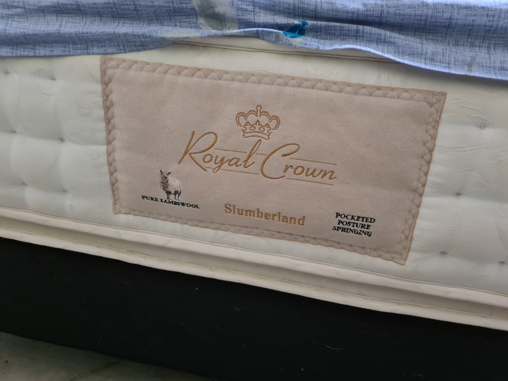 Slumberland Royal Crown Queen Mattress 12", Furniture & Home Living
