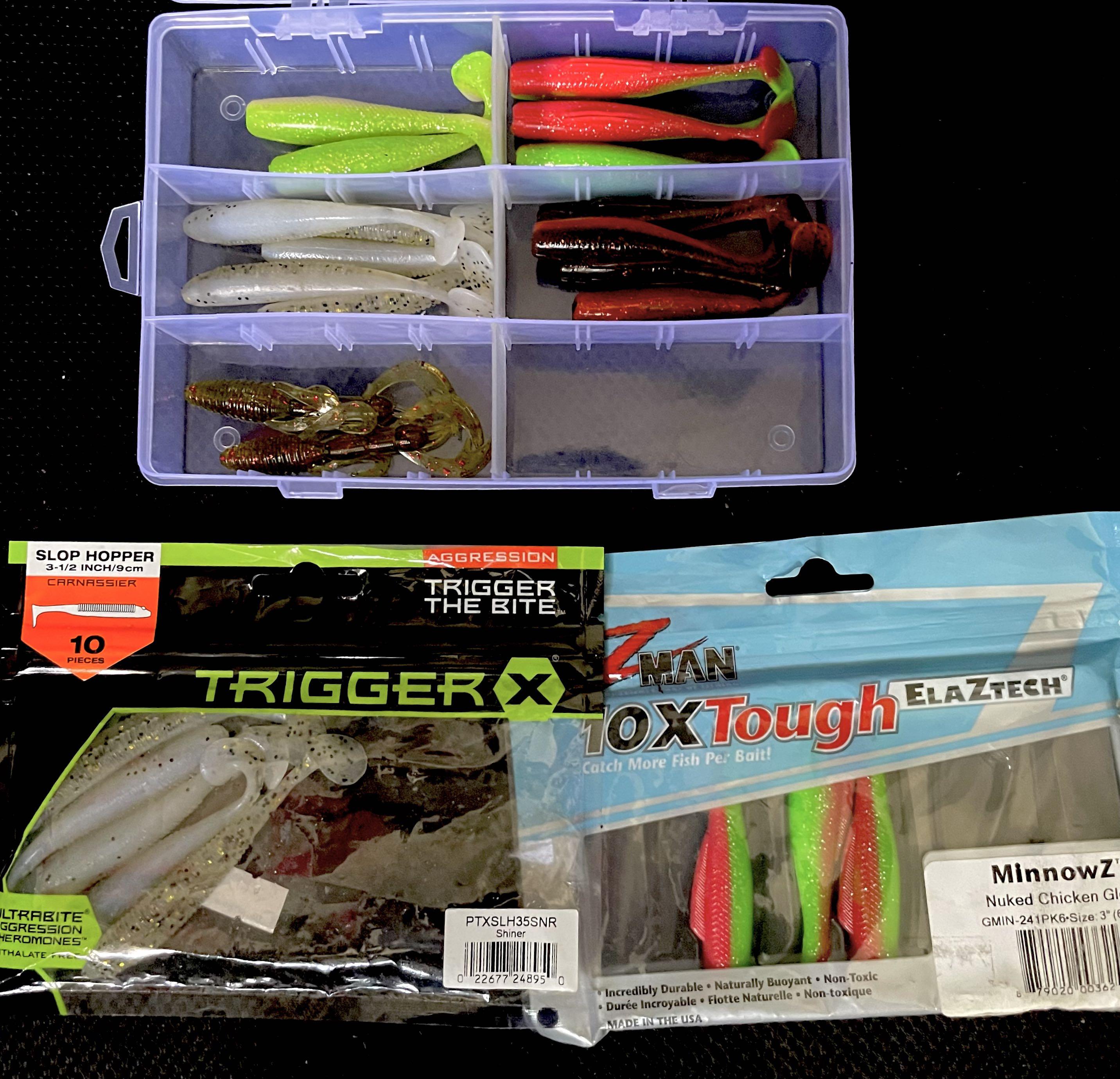 Soft plastic lures ZMAN TRIGGER X ISLAND ANGLERS JUNGLE BUG, Sports  Equipment, Fishing on Carousell