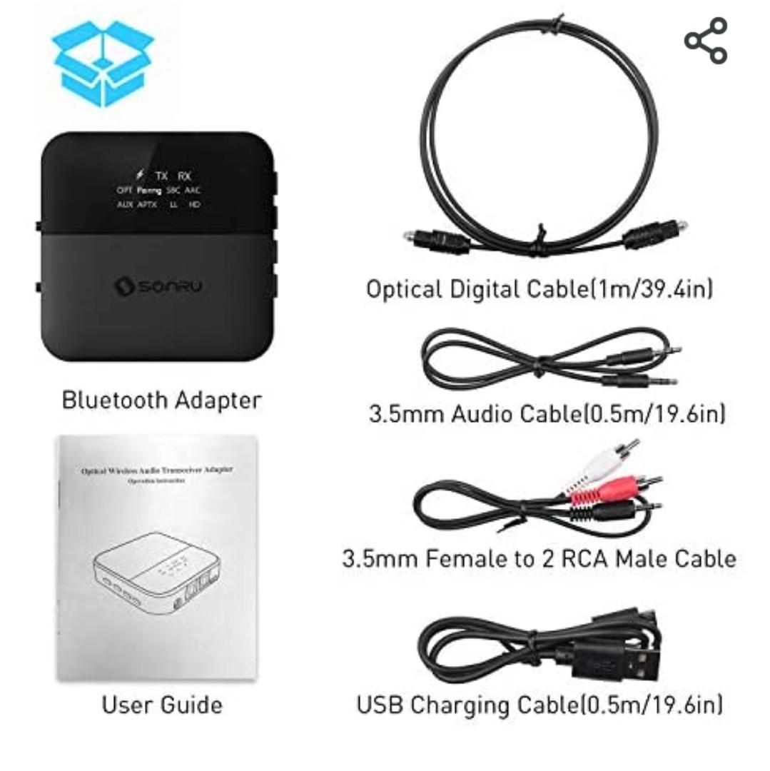 Sonru Bluetooth 50 Audio Adapter