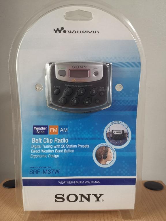 Sony Walkman Weather AM FM Radio SRF-M37W GOOD CONDITION