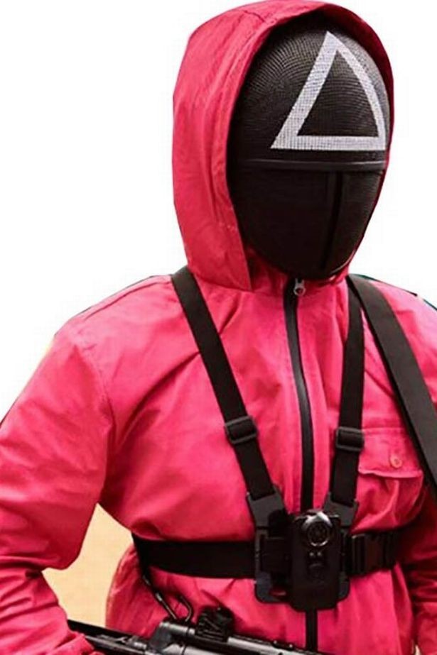 Squid Game Pink Soldier Costume, Everything Else on Carousell