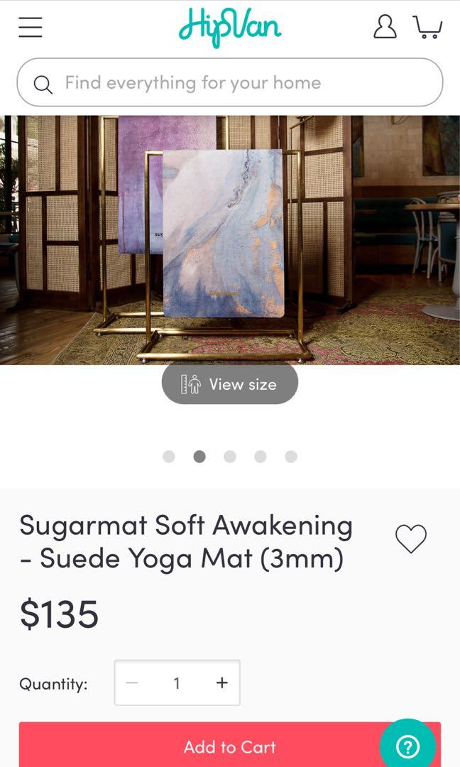 Soft Awakening - Suede Yoga Mat (3MM)