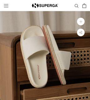 4 UK Details about   Superga 1908 Putpru Womens White Navy Slide Sandals 