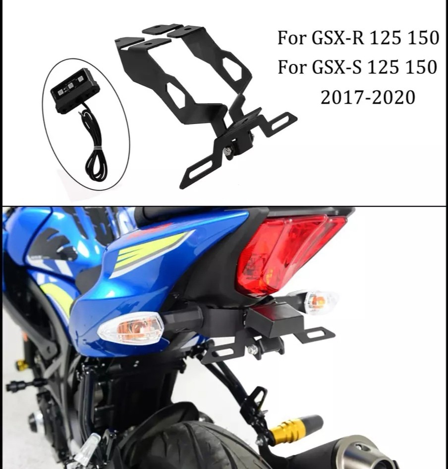 Gsx r125 tail outlet tidy