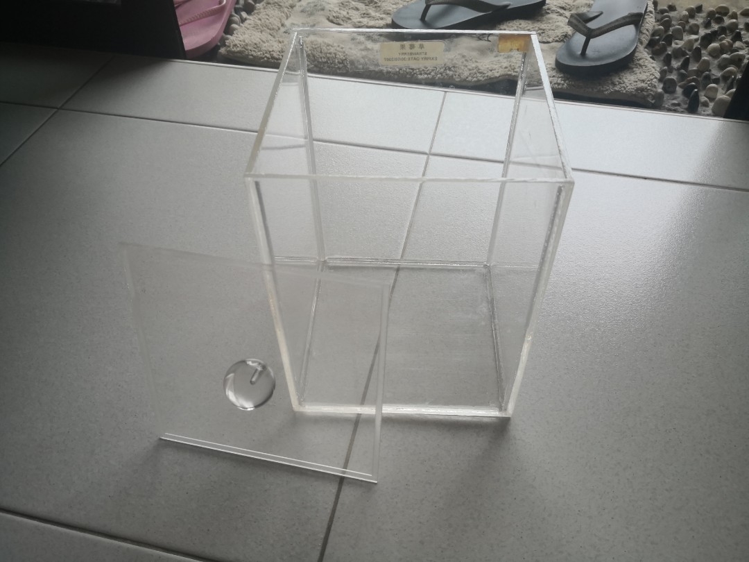 Tall Plastic Containers with Lid, Furniture & Home Living, Kitchenware