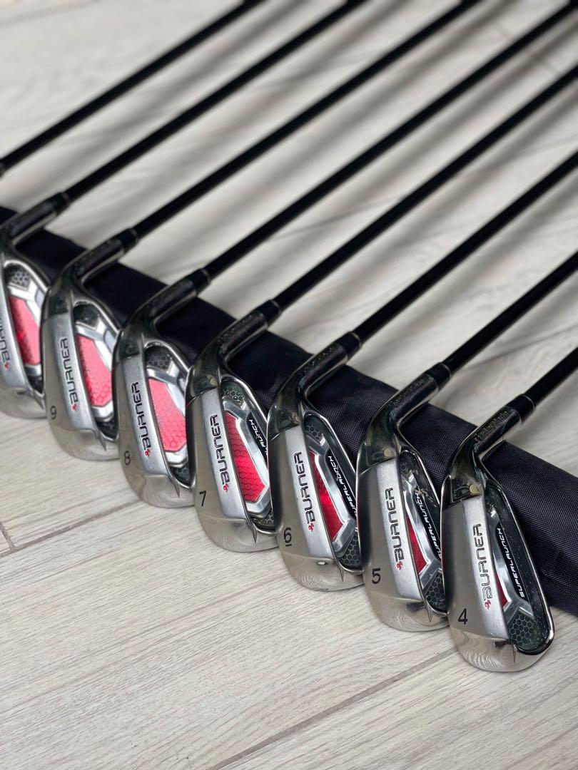 Talyormade Burner Super Launch 4 to S Irons, Sports Equipment, Sports