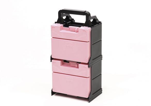 Tamiya Mini 4WD Pink Edition Pit Box - Original Tamiya - for m4wd