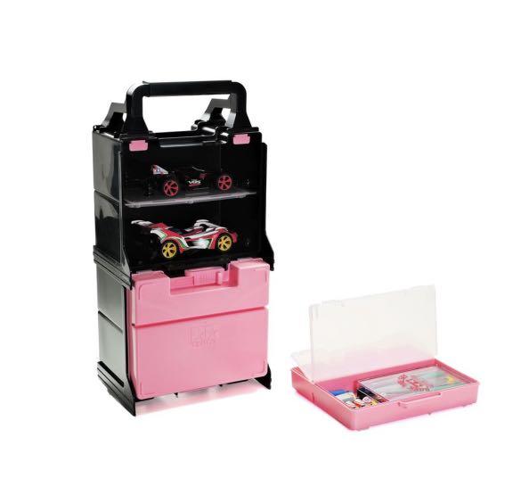 小物・アクセサリー Tamiya 4wd box pink Tamiya Mini 4WD Pink Edition Pit Box - Original Tamiya - for m4wd