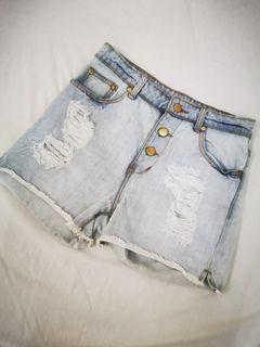 Tattered Shorts