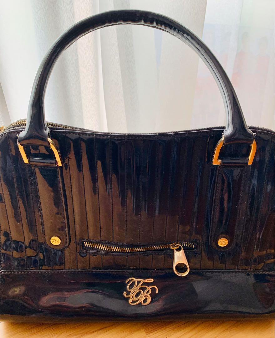 Ted baker patent discount bag
