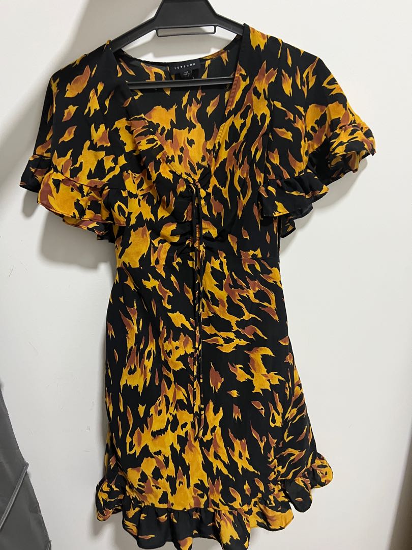 Topshop flame dress 2025