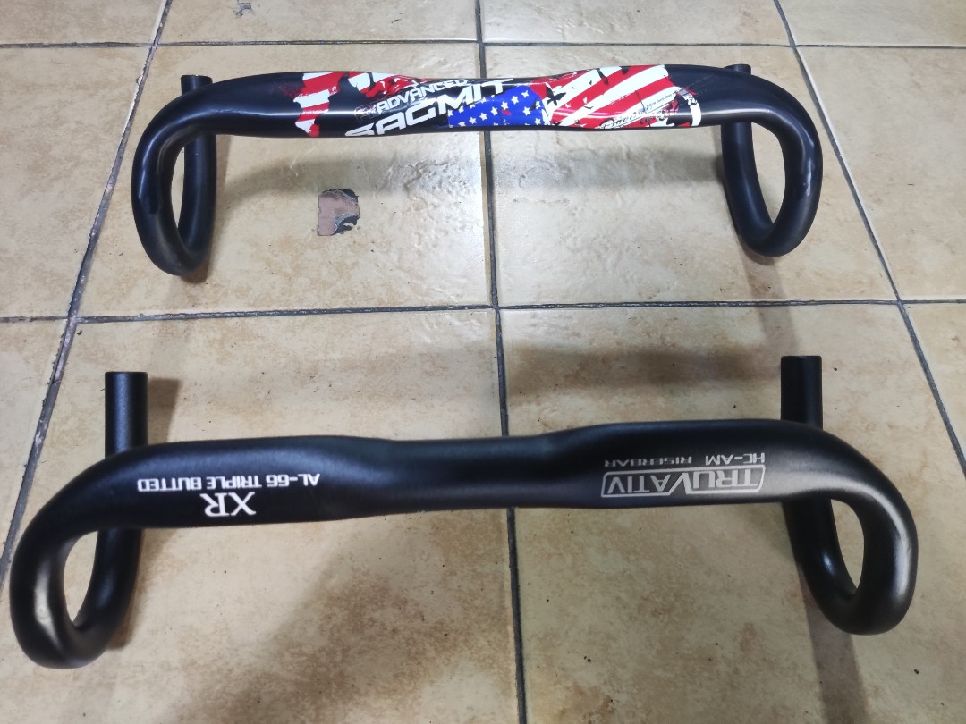 TRUVATIV DROP BAR XR AL 66 TRIPLE BUTTED. 31.8 420MM SAGMIT