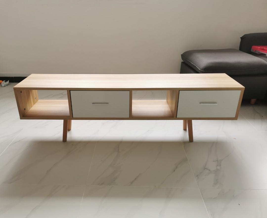 TV console scandi/muji, Furniture & Home Living, Furniture, TV Consoles