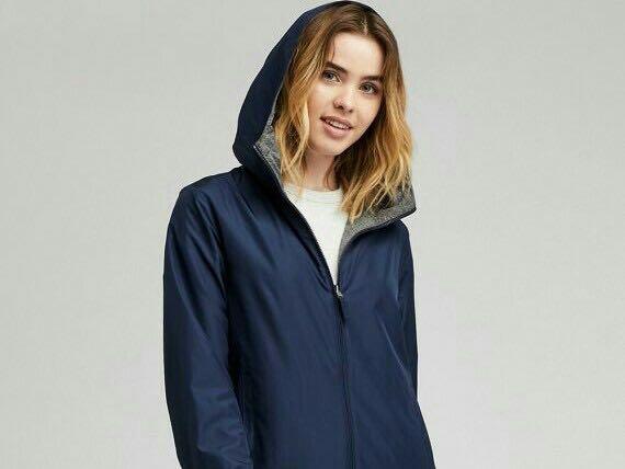 Uniqlo women reversible parka 2025