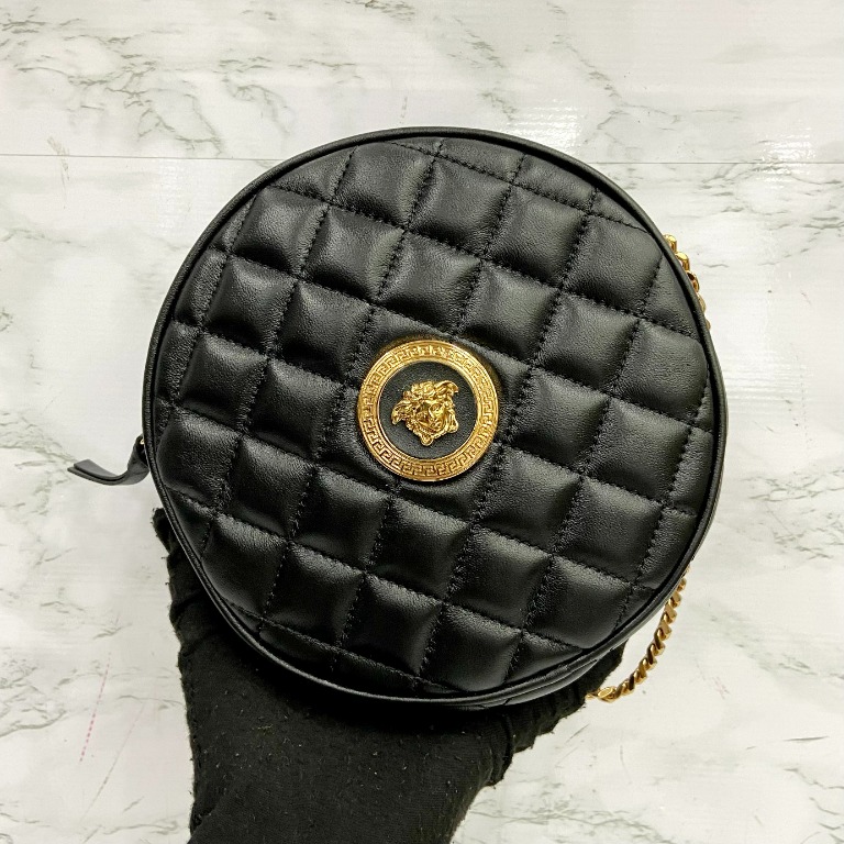 Versace round clearance bag