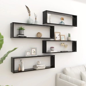 100cm Wall Floating Shelving Shelf Bookcase Bookshelves Storage Display Racking 