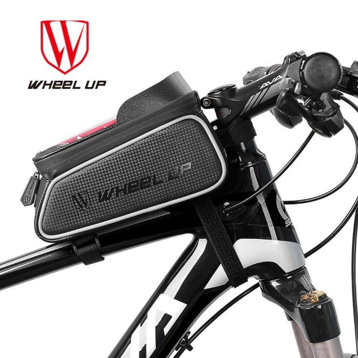 Wheel Up MTB Bicycle Front Bag Waterproof Bike Frame Saddle Phone Case 