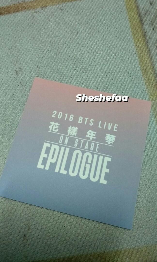[FLASH SALE] BTS JIMIN 2016 BTS LIVE ON STAGE EPILOGUE, Hobbies & Toys